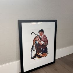 22x18 “Decorating His Bike," Saturday Evening Post Cover, March 20, 1937