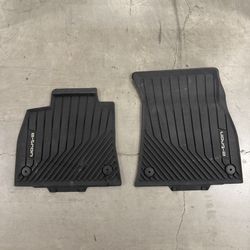 Audi Genuine All-Weather Floor Mats for 2019-2023 E-Tron Quattro (Front)