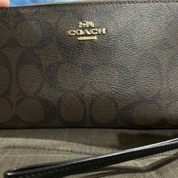 Brown Coach Wallet