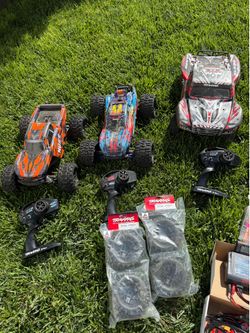 Traxxas Hoss Rustler And 2wd Slash