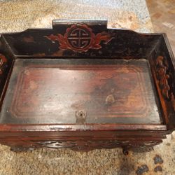 Altar Table or Jewelry Box with hidden compartments