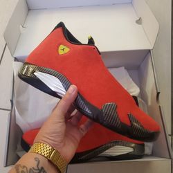 Jordan 14 Ferrari Red Size 13 DS $310