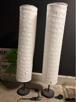 Standing floor lights IKEA (set of 2)