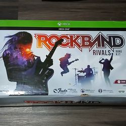 Rock Band 4 Guitar, Drums, Microphone And Game For Xbox One And Series X