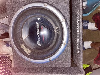 12 in subwoofer.