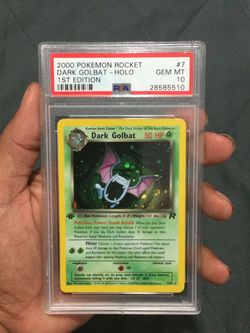 Dark Golbat Holo Team Rocket #7 1st Edition PSA 10 Gem Mint