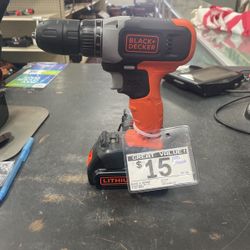 Black And Decker Drill 