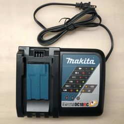 Makita DC18RC Li-ion 18 volt Battery Charger NEW