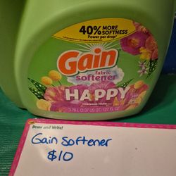 Gain Fabric Softener 