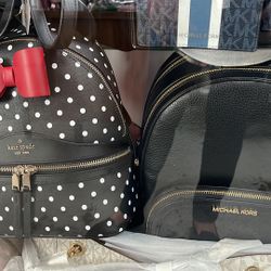 Black Backpack/ Minnie Backpack 