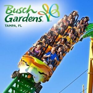 2 Busch garden tickets for sale!