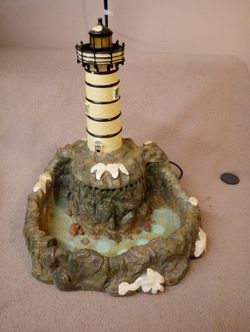 Animated water fountain