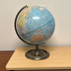 Metal Globe From George F. Cream