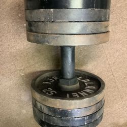 DUMBELL, Thomas inch dumbbell trainer