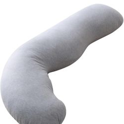 Momcozy Pregnancy Pillow, J Shaped 