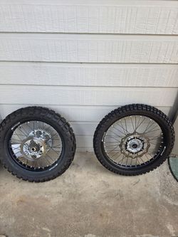 Akront "6days" wheels with Continetal tires