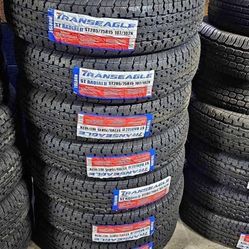 205 75 15 New Tires Transeagle 8 Ply Mask 😷