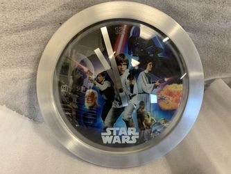 Star Wars wall clock