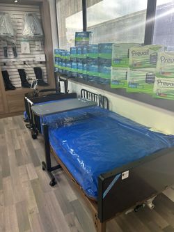 Hospital Rehab Bed. Medical Supply Store. Financing Available NO INTEREST ✅ 