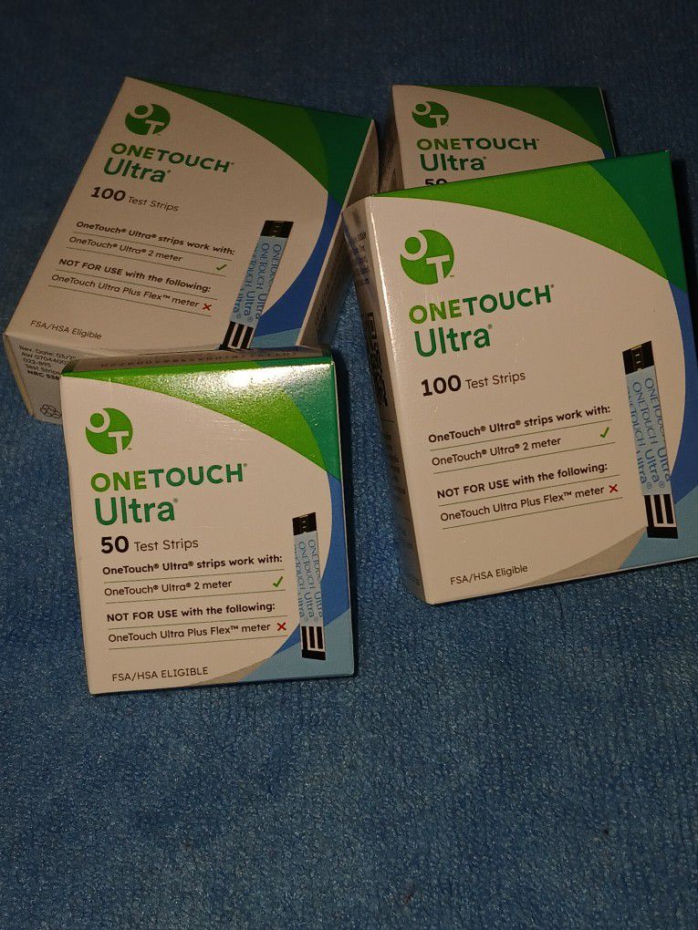 ONE TOUCH ULTRA 2 BOX OF 💯 COUNT AND 2 BOXES SOF 50 COUNT, ALL FOR $150.00 CASH, [[ REDUCED $135.00]] CAN MEET NEAR SCOTTSDALE 