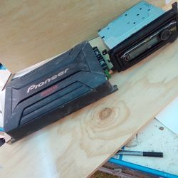 Car Stereo Amplifier And Deck