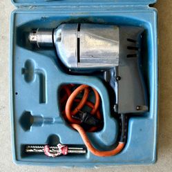 Vintage Black & Decker 3/8” Drill Model 7116 Tested Tap See More for All Info 