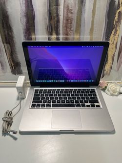 Apple MacBook Pro Laptop 13” Intel i5 8GB RAM 128GB SSD w/ Charger - $99