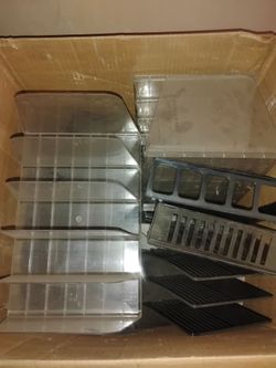 Office plastic / metal organize paper holders