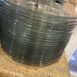 Clear plates $2 dls each