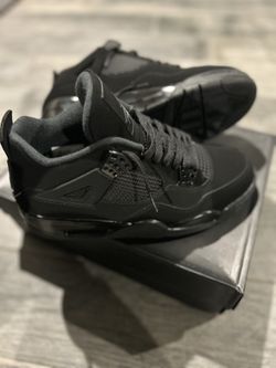 Black Cat Jordan 4s