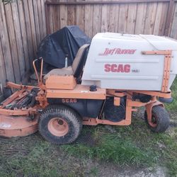 Scag Ridding Lawnmower  48" Blade Deck, 1460 Hours