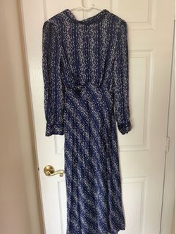 Sandro natural silk dress