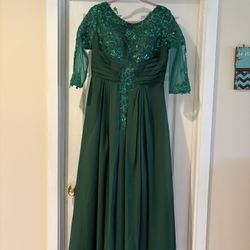 Dress Women’s Beautiful Holiday Or Mother of The Bride/groom Dress Size 14