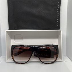 ALL NEW QUAYS ON MY PAGE $40 EACH - DRAMA BY DAY TORTOISESHELL BROWN FADE QUAY SUNGLASSES