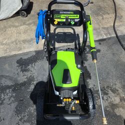 Greenworks 3000-PSI 2.0-GPM Cold Water Electric Pressure washer #102532