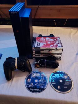 Original tested phat Playstation 2 ps2 with some games
