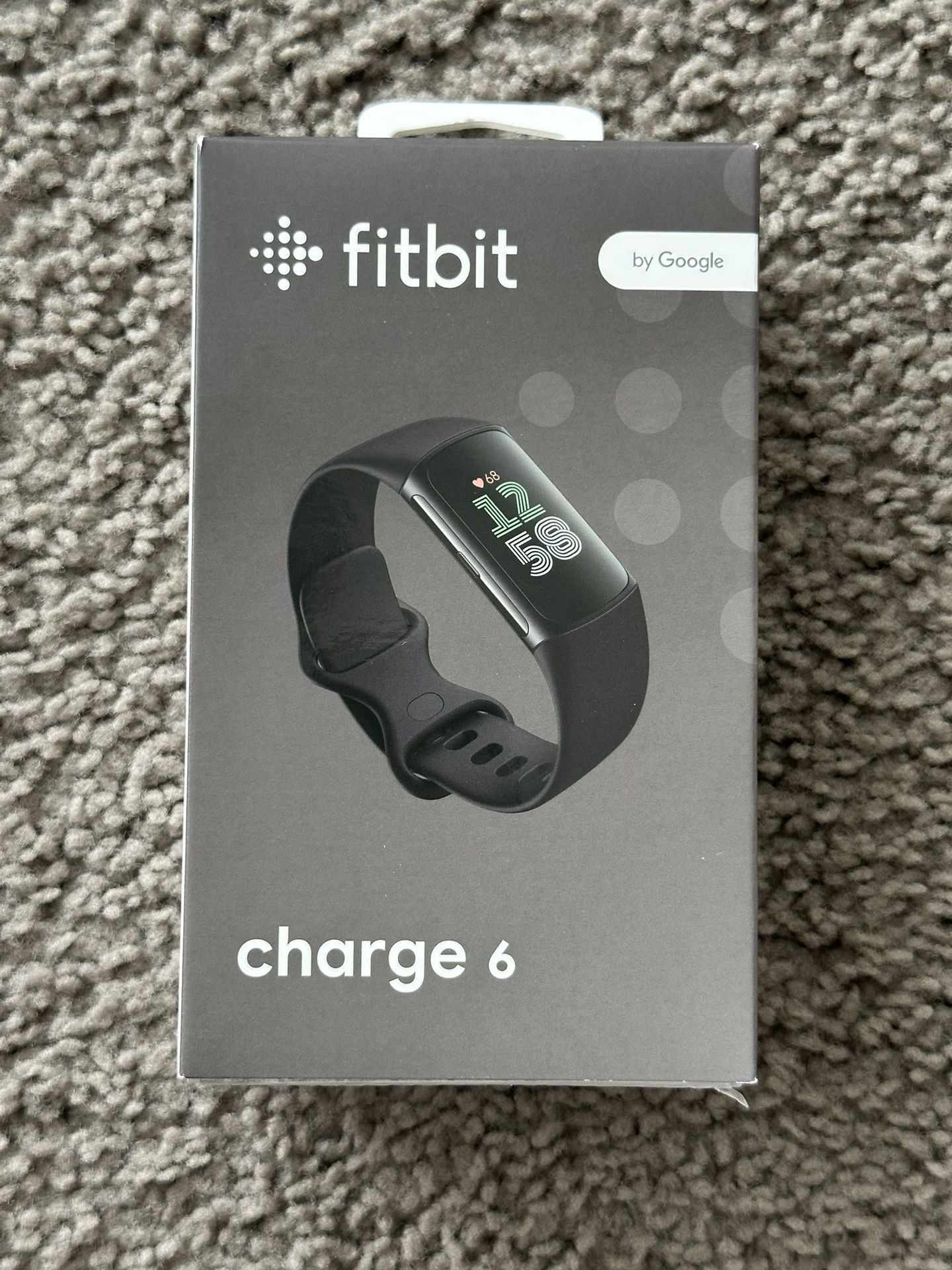 Fitbit Charge 6 - Obsidian / Black Aluminum