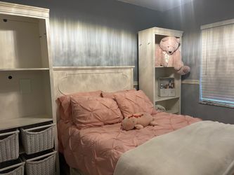 Pottery Barn full bed and end units