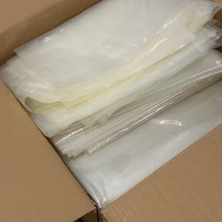 Heavyweight 4 Mil Poly Large Storage Bags, Archival Safe