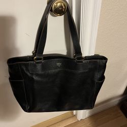  Black Fossil Tote Bag 