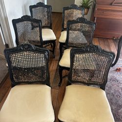 Boho Chic Set Of 6 Dining Room Chairs—best Offer