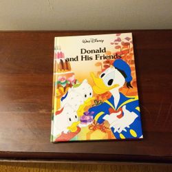 Walt Disney Donald and His Friends book.