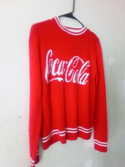 Nice Women Coca Cola Sweater. Medium