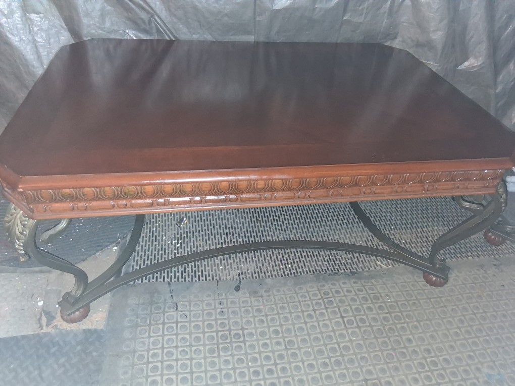 Coffee Table And End Tables 