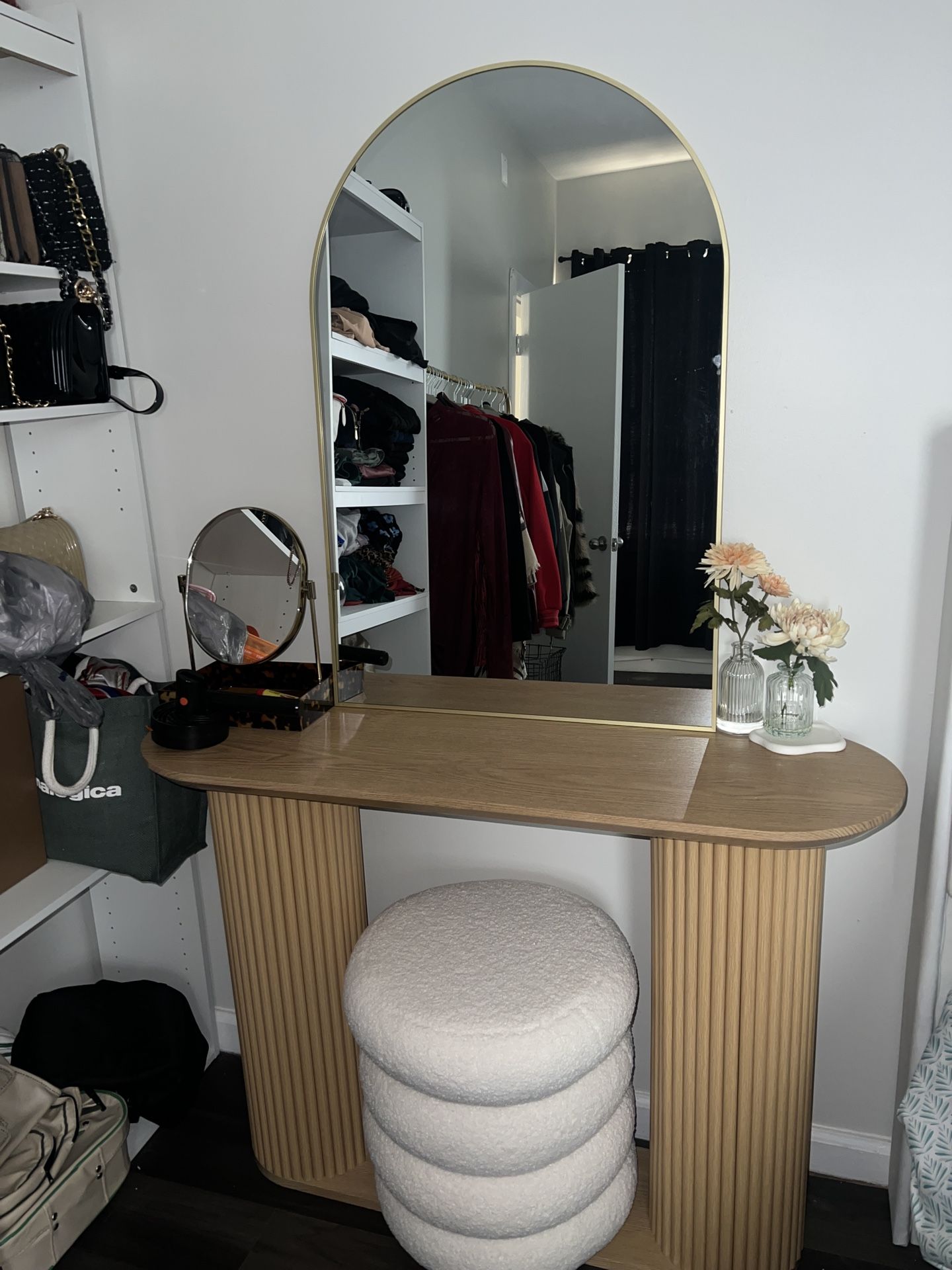 Gold Arch Mirror NEW