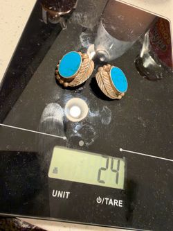 Old vintage Navajo earrings