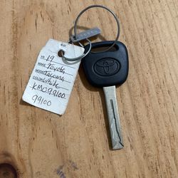 Key For Tacoma
