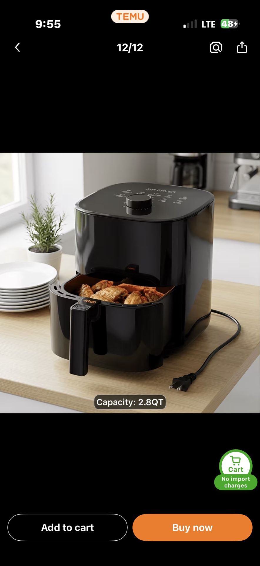 6qt Air Fryer