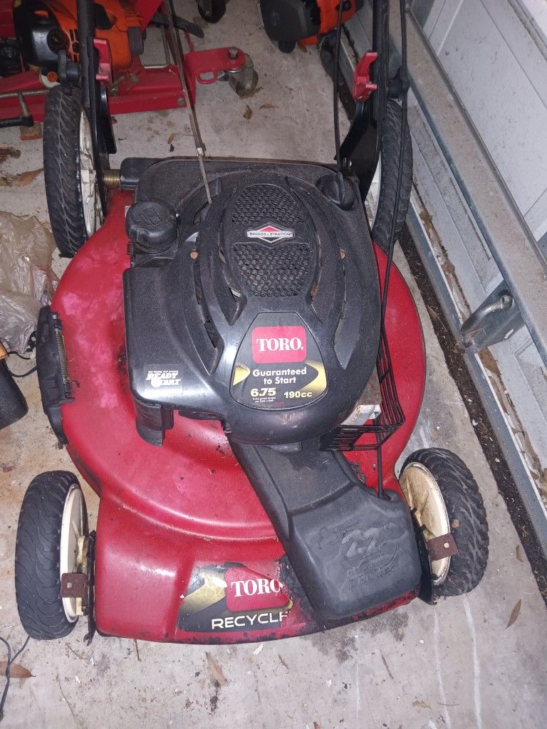 Toro Self Propelled Mower
