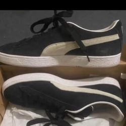 Pumas Blk Wht Sz 9 Mens